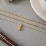 Load image into Gallery viewer, Orlina Triple Layer Pendant Necklace – 18K Gold-Plated
