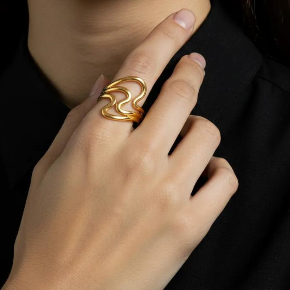 Stainless Steel Corrugated Open Ring