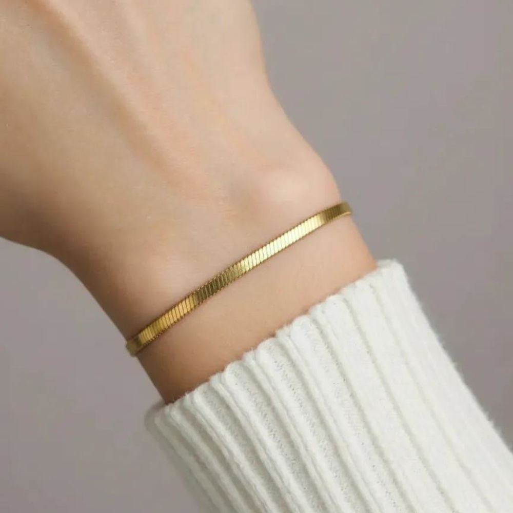 Maelé Chain Bracelet - 18K Gold-Plated