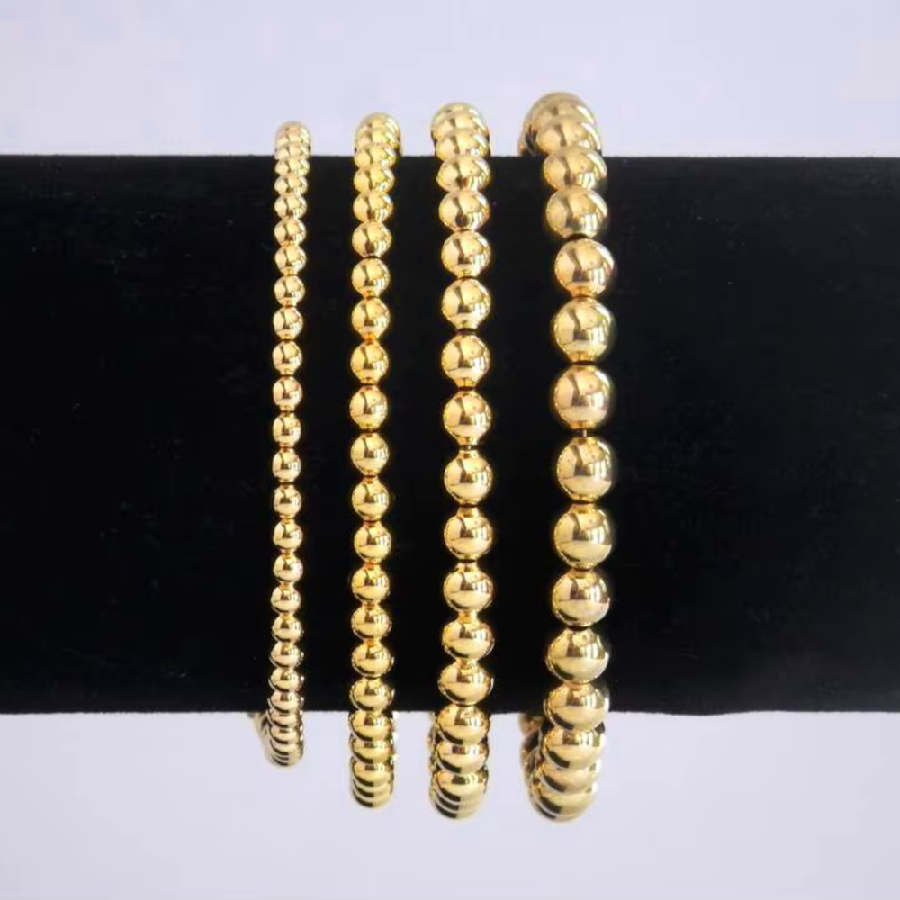Liliam Bohemian Beaded Bracelet – 18K Gold-Plated