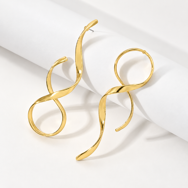 Seralyn_Spiral_Drop_Earrings_18K_Gold-Plated_Silver-Plated