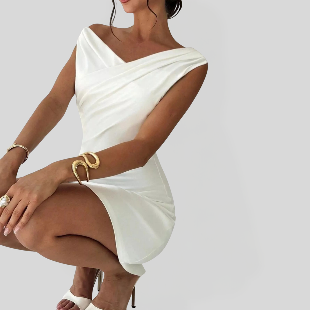 Celeste Blanc Dress