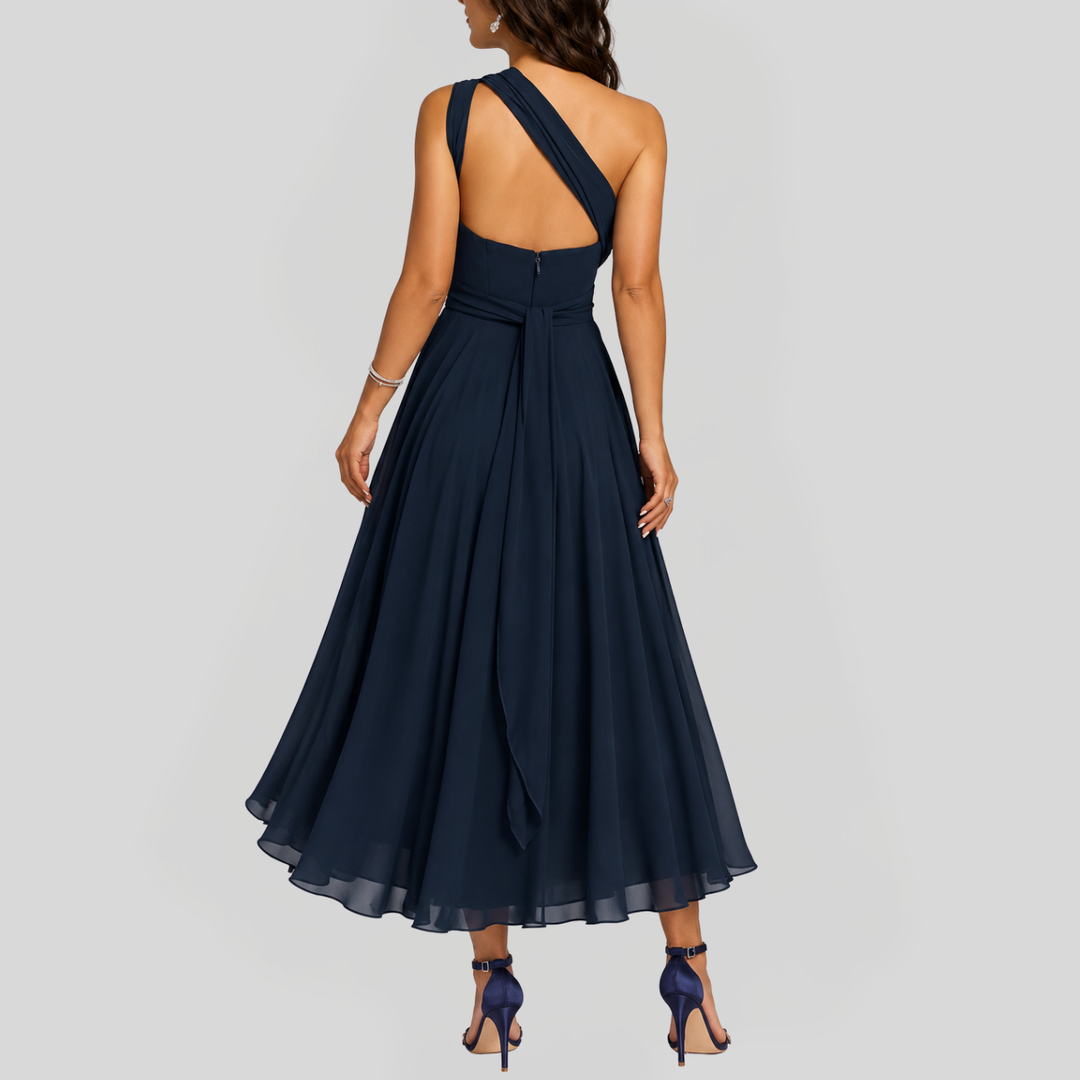 Seraphina Ruched Midi Dress