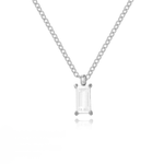 Load image into Gallery viewer, Eugenie Zircon Pendant Necklace – Gold &amp; Silver-Plated
