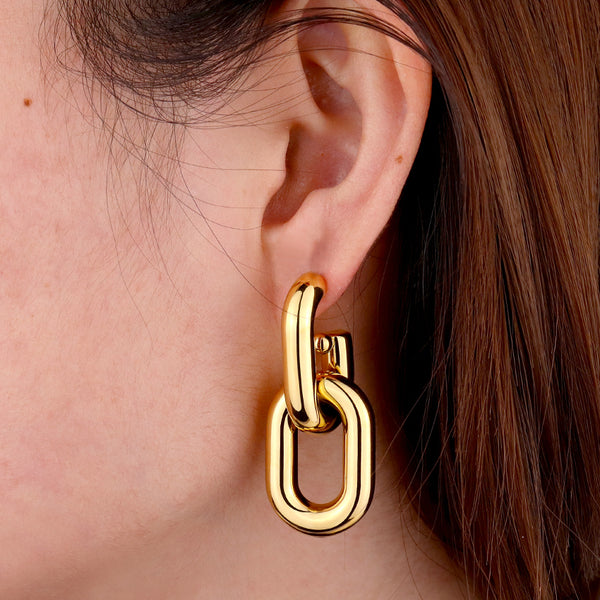 Velmira Minimalist Earrings - Gold-Plated & Silver-Plated