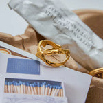 Load image into Gallery viewer, Yara Crossover Ring – 18K Gold-Plated

