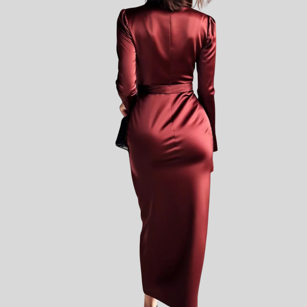 Luna Velvet Wine Midi