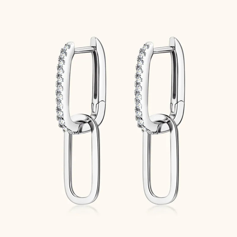 Silvara Moissanite Stud Earrings – 925 Silver