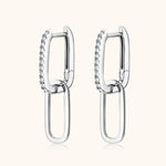 Load image into Gallery viewer, Silvara Moissanite Stud Earrings – 925 Silver
