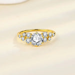 Load image into Gallery viewer, 1 Carat Moissanite 925 Sterling Silver Ring
