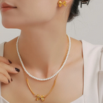 Load image into Gallery viewer, Ivonne Jewelry Set – 3 Piece 18K Gold-Plated
