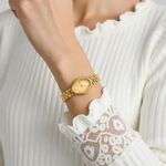 Load image into Gallery viewer, Velour Oval Women’s Watch – Vintage Quartz
