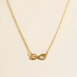 Load image into Gallery viewer, Evara Infinity Zircon Necklace – 925 Sterling Silver
